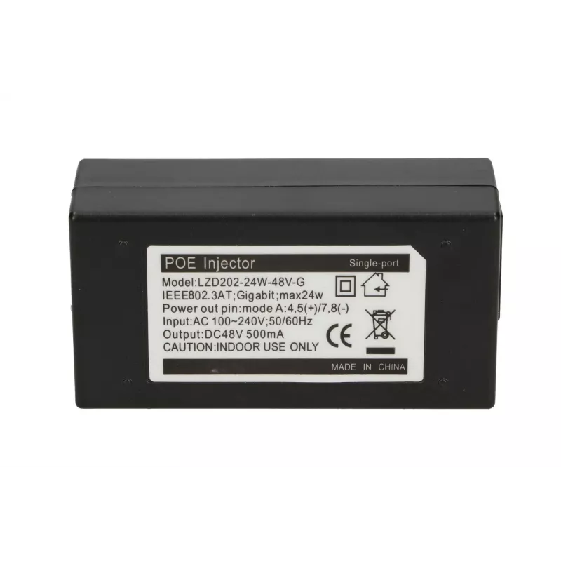 Extralink POE-48-24W-G Netzteil, 48V, 0,5A, 24W, Gigabit, Kabel inklusive 802.3af/at