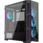 PONOS Ultra, Midi Tower, PC, Schwarz, ATX, EATX, micro ATX, Mini-ITX, SPCC, Gehäuse