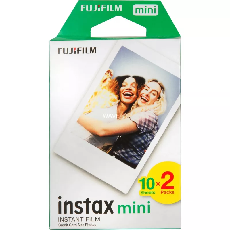 Fujifilm 16567828 Film. 2x10 Blätter Pack=2 für Fujifilm Instax Mini