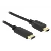 USB Kabel DeLOCK 2m USB2.0-C Mini-USB B 83336