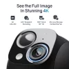 Safemo ST1 SolarCam 4K UHD Video, 8x Zoom, 132° Sicht, Nachtsicht, Wi-Fi 2,4 GHz, 3W Solar, Weiß