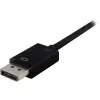 DisplayPort 1.2 > DVI24+1 Konverter, Kabel schwarz, 15 cm