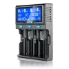 everActive UC-4200 Universalladegerät AC 12V 3A, unterstützt AA/AAA/C/9V, 4 Zellen, schwarz, integrierte Anzeige