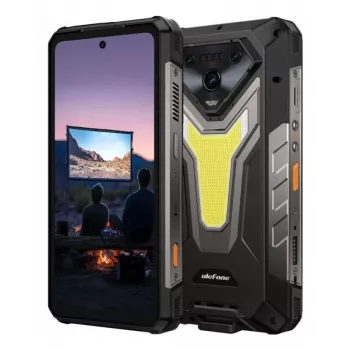 Smartphone UleFone Armor 34 Pro 5G Plus — 6,95 Zoll 1080x2460, MediaTek Dimensity 7300, 16 GB RAM, 512 GB, 50 MP Triple-Kamera, 25500 mAh, Dual-SIM, Android 15, IP68/69K