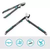 Astschere GARDENA EnergyCut Pro S, 60 cm Griff, grau/türkis
