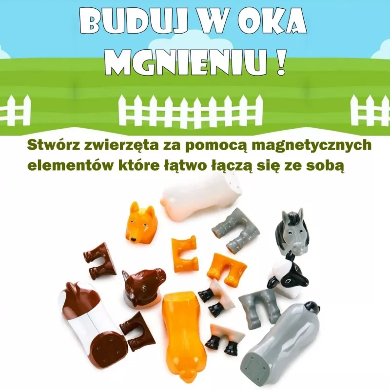 Malblo Magnetisches Bauernhoftiere-Set