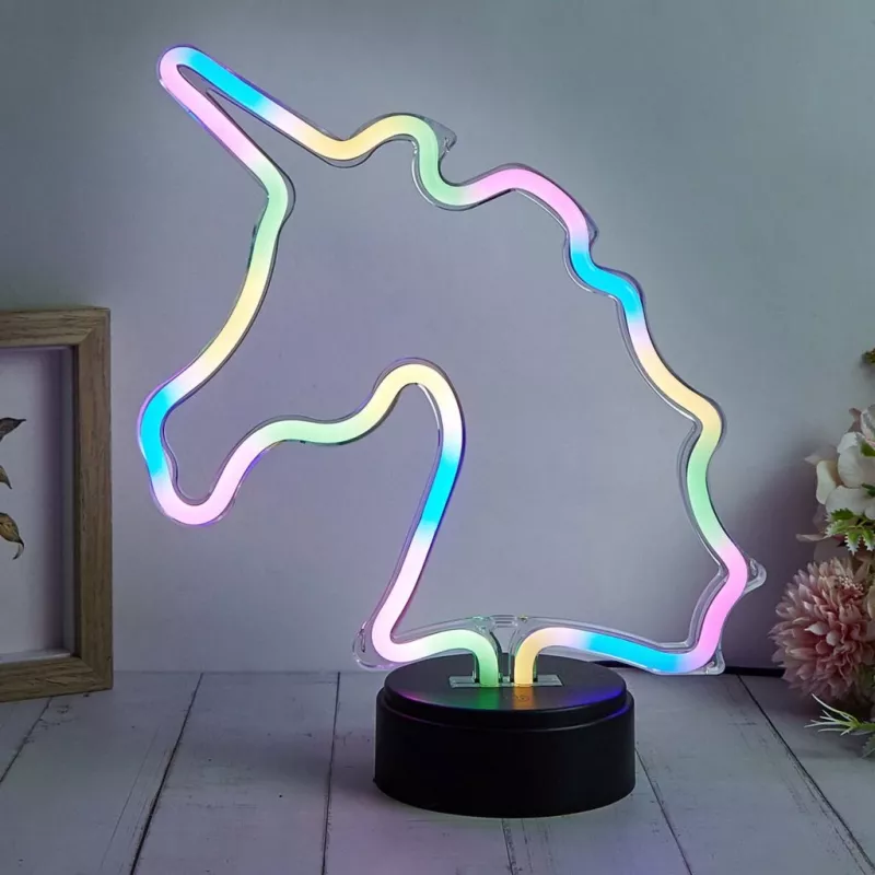 Manta SNL10MTT Einhorn dekorative LED-Lampe