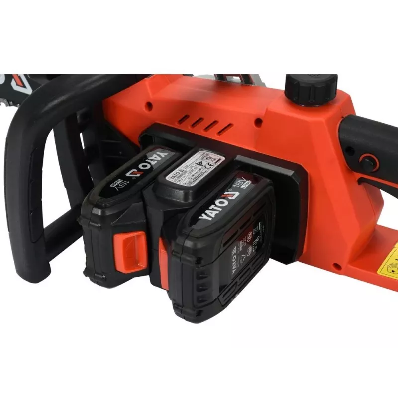 Yato YT-82812 Kettensäge 4500 U/min, schwarz, rot