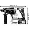 BOSCH. SDS+ Hammer GBH 18V-26 Solo 2,6J