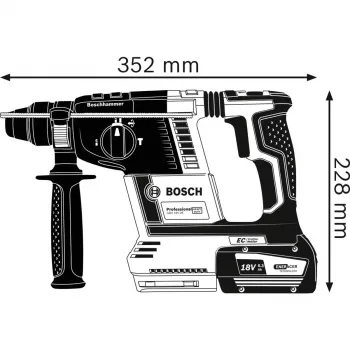 BOSCH. SDS+ Hammer GBH 18V-26 Solo 2,6J