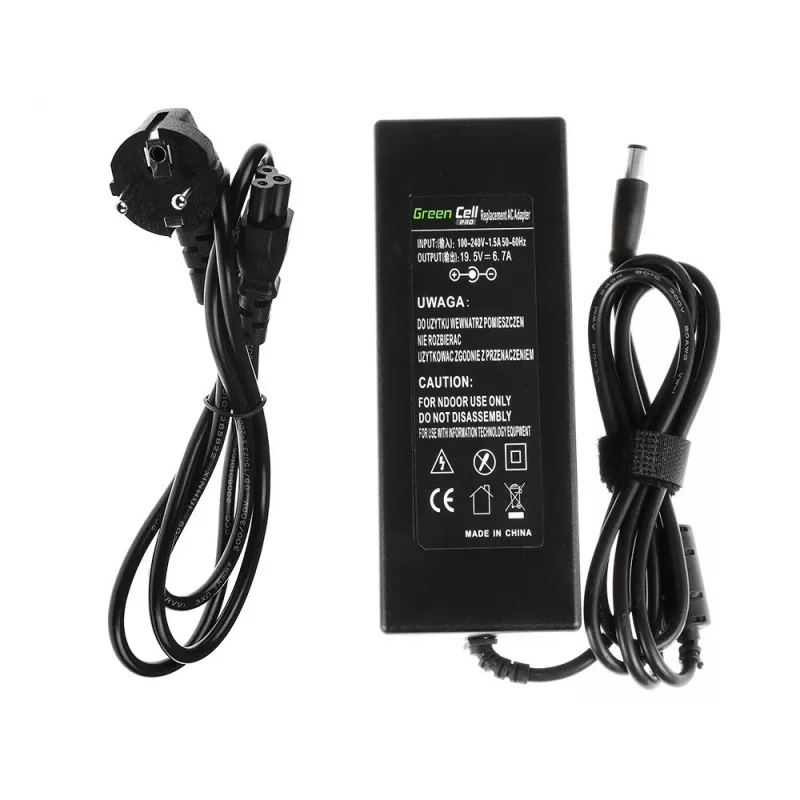 Netzteil Grün Cell AD35P 130 W AC/DC 19,5 V 6,7 A für Laptops, für den Innenbereich, schwarz