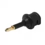 Toslink/3.5mm Glasfaseradapter ShiverPeaks BS69050 Schwarz