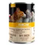 Nassfutter für Katzen PetRepublic KOT STERILE Huhn in Soße 400g für sterilisierte Katzen