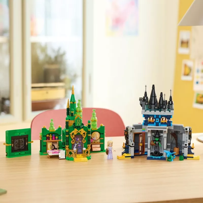 LEGO Bauset Wicked 75689 — Smaragdstadt und Kiamo Ko Schloss Spielset