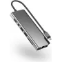 ALOGIC ULDPLSV2-SGR Notebook-Dockingstation & Port-Replikator kabelgebunden USB 3.2 Gen 1 (3.1 Gen 1) Typ-C Schwarz - Grau (ULDPLSV2-SGR)