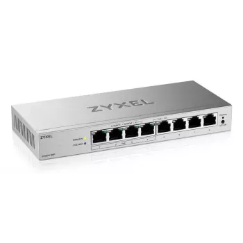 Zyxel GS1200-8HPV3 Managed L2 Gigabit Ethernet (10/100/1000) Power over Ethernet (PoE) Desktop, Grau