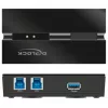 DeLOCK 11495 Computer-Datenumschalter 5 Gbit/s Schwarz Kunststoff