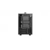 Computergehäuse DeepCool CH160 PLUS Small Form Factor SFF ATX/mATX, gehärtetes Glas, USB-C, Schwarz