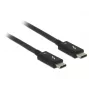 USB-Kabel DeLOCK 84847 USB 3.2 Gen 2 2 m USB-C Schwarz