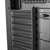 PC-Gehäuse MODECOM Oberon Pro Midi Tower — schwarz, unterstützt ATX/microATX/ITX, 7 Erweiterungsslots, bis zu 395 mm GPU, 5 HDD/3 SSD-Schächte