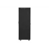 Freistehender Rack-Schrank LANBERG 42U FF01-6842-12BL 600×800×2127,5 mm, 1200 kg, IP20, Schlüsselschloss, Rollen