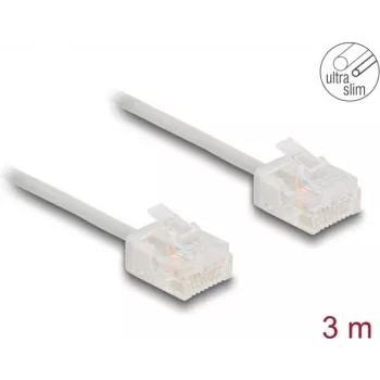 Netzwerkkabel DeLOCK RJ45 Cat.6 UTP 3m Grau