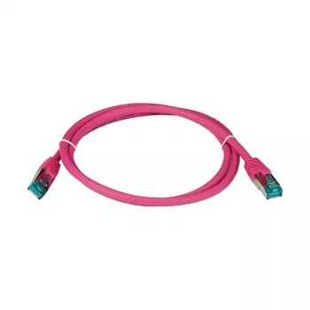 EFB-Elektronik RJ45 Patchkabel Cat.6A S/FTP LSZH Magenta 2m Hersteller: EFB Elektronik (MK6001.2MA)
