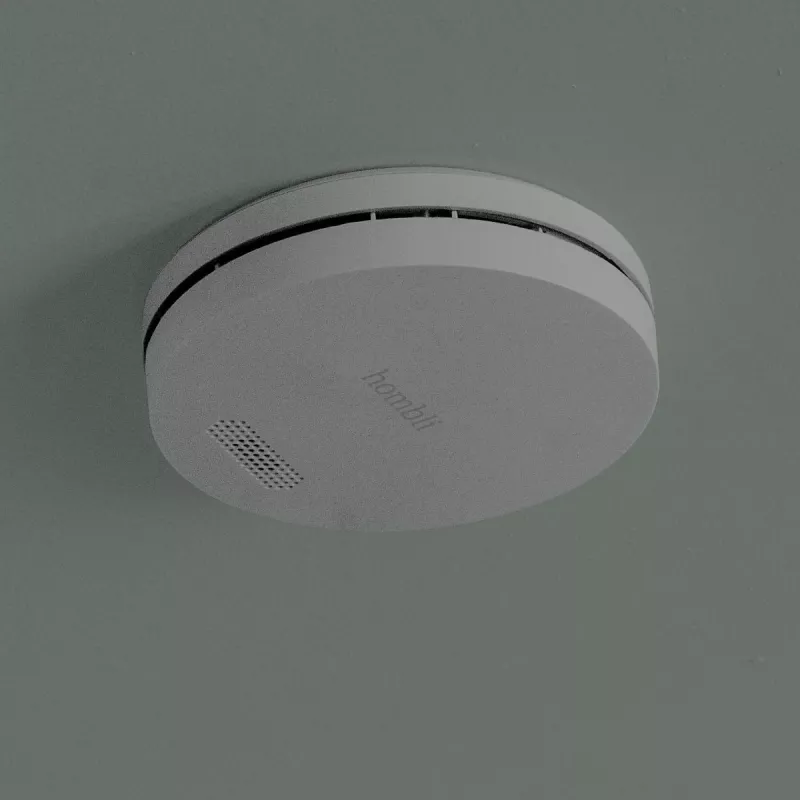 Rauchmelder Hombli HBSA-0108 kabellos fotoelektrisch 3V Lithium