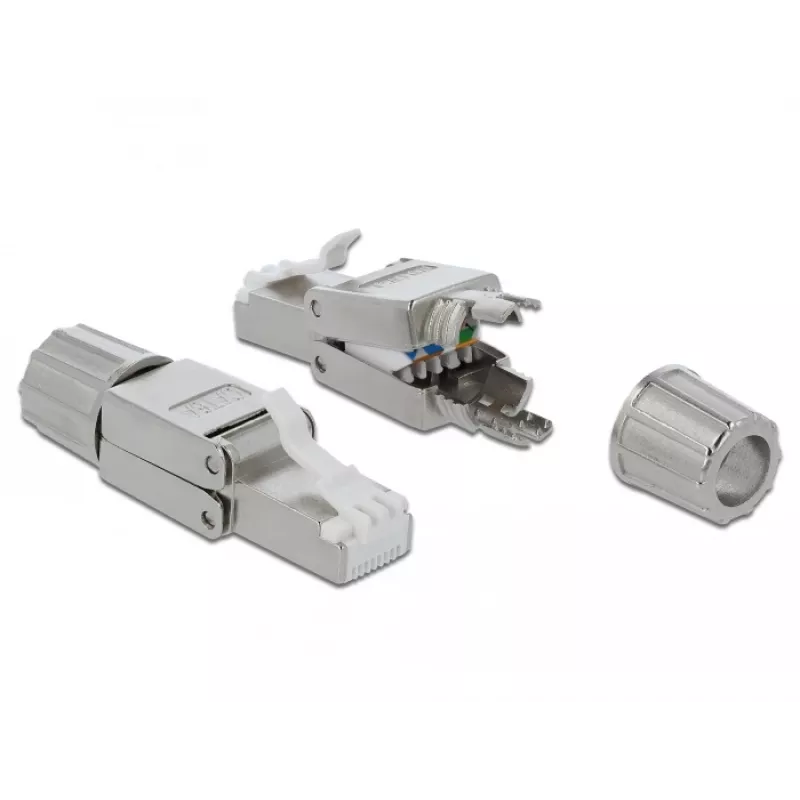 Kabelverbinder DeLOCK 86477 RJ-45 Grau