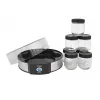 Joghurtbereiter Adler AD 4476 — 7 Gläser, 42 °C, 20 W, grau/schwarz/transparent