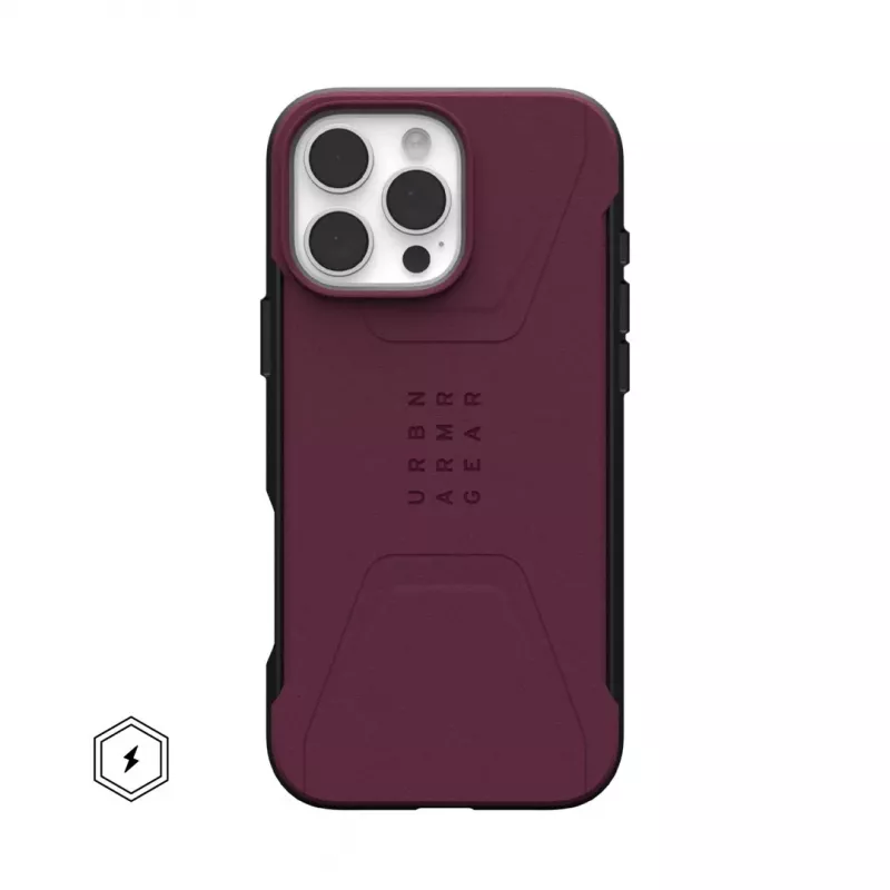 Urban Armor Gear Civilian Handyhülle 17,5 cm (6.9) Hülle Bordeaux