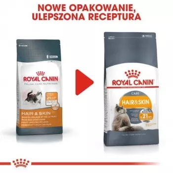 Trockenfutter für Katzen Royal Canin Hair & Skin Care 2 kg — Huhn, ausgewachsene Katzen, 33 % Protein, 22 % Fett