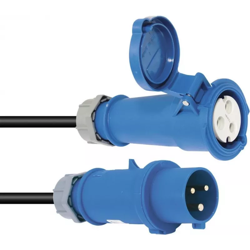 Verlängerungskabel PSSO 16A CEE 3x2,5 mm² 10 m blau