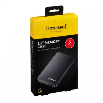 Externe Festplatte Intenso 5 TB USB 3.2 2,5 Zoll Memory Case