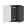 Wandmontage-Rack LANBERG WF10-2309-10B 9U, 469×280×310 mm, 10 Zoll Tiefe, schwarz, IP20