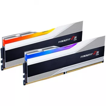 DIMM 64 GB DDR5-6000 (2x 32 GB) Dual-Kit, Arbeitsspeicher silber, F5-6000J3040G32GX2-TZ5RS, Trident Z5 RGB, INTEL XMP