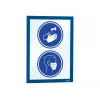 Magnetrahmen A4 Durable 4872-07 Blau