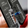 Knipex 97 21 215 B Crimpwerkzeug Schwarz, Blau, Rot