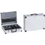 Werkzeugkoffer allit AluPlus Tool>L< 44-1 silber mit Aluminiumrahmen und L-Profil