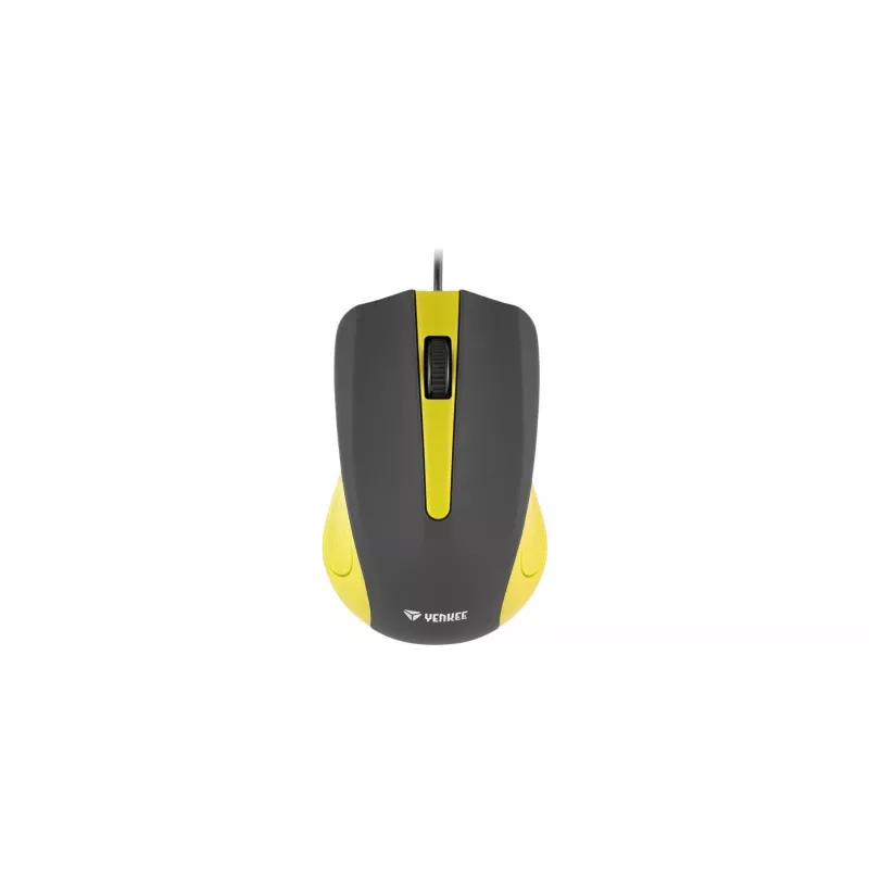 USB kabelgebundene Maus, 3 Tasten, gummierte Oberfläche