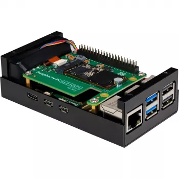 Raspberry Pi RB-ALUCASEP5-M2 Schwarz