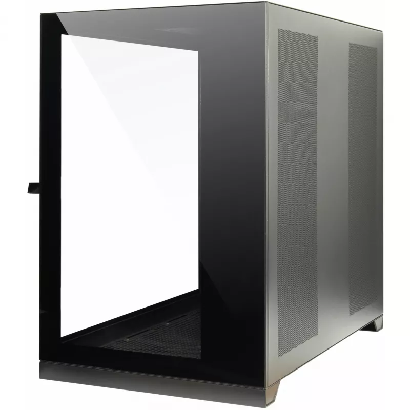 C-703 Vision ATX Gaming-Gehäuse, Temperglas, Schwarz