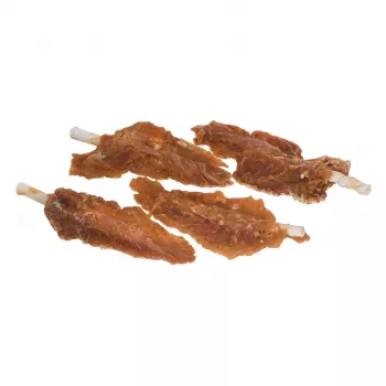 Hundeleckerlis PETITTO Hähnchenfilet am Stick 500 g — Geflügel-Diätsnack, 500 g Kunststoffpackung