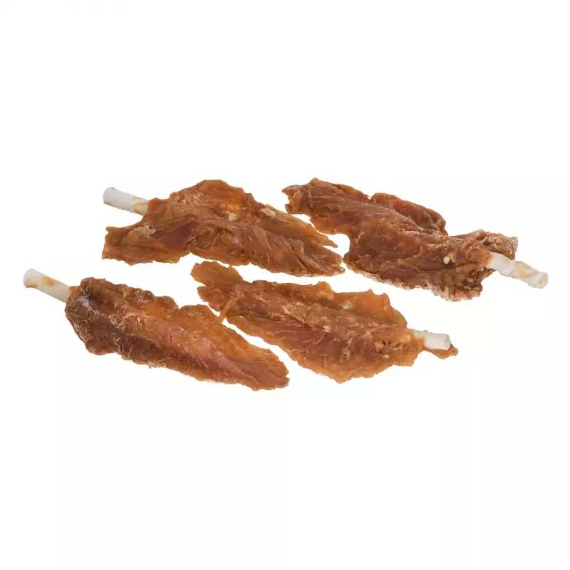 Hundeleckerlis PETITTO Hähnchenfilet am Stick 500 g — Geflügel-Diätsnack, 500 g Kunststoffpackung