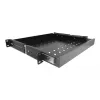 Delock - Rack-Einschub - Schwarz - 1U - 48,3 cm (19 inch)