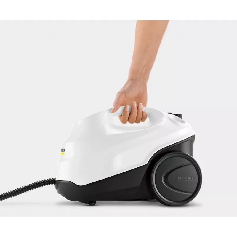 Dampfreiniger Kärcher SC 3 EasyFix Plus — 1 L Wassertank, 1900 W, 3,5 bar Dampfdruck, weiß