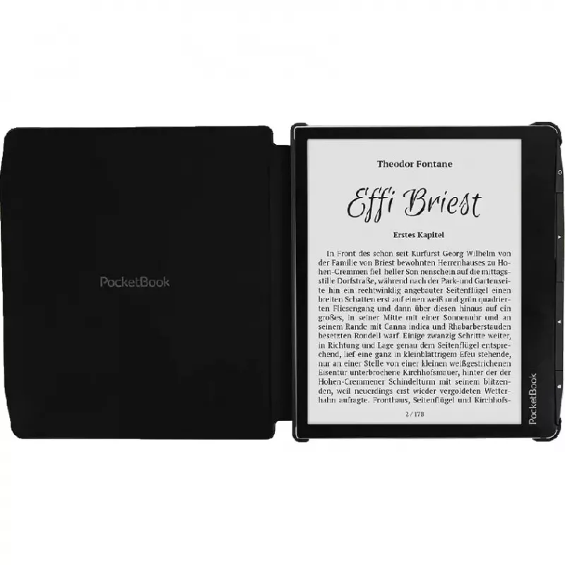 Cover PocketBook HN-SL-PU-700-BK-WW Schutzhülle für E-Book-Reader 7 Zoll Schwarz