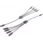 shiverpeaks ®-PV4 T-Adapter-Kabelset, 4/1, 6mm², schwarz/schwarz, 30cm (BS02-21054)