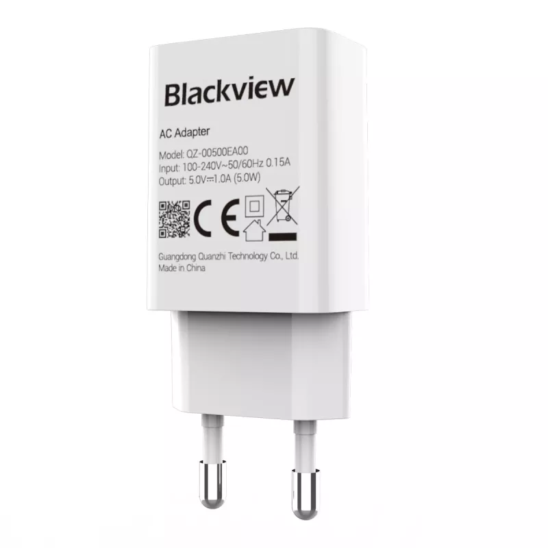 Ladegerät 5W Blackview ASBVWLTCHAR5W01 kompakt leichtes USB-Netzteil 5 W