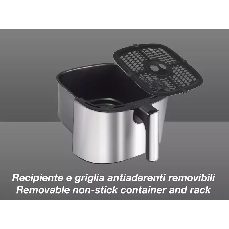 Elektrische Fritteuse Beper P101FRI070 1,5 L Kapazität einstellbare Temperatur, kompakt für die Arbeitsplatte